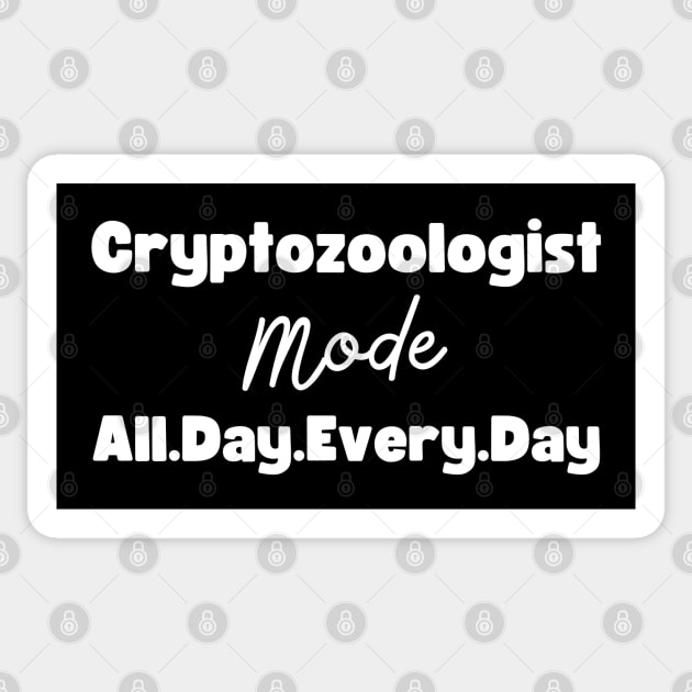 Cryptozoology Sticker by HobbyAndArt